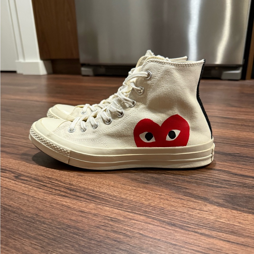 Comme Des Garçons Converse High Tops. Size 9.5.